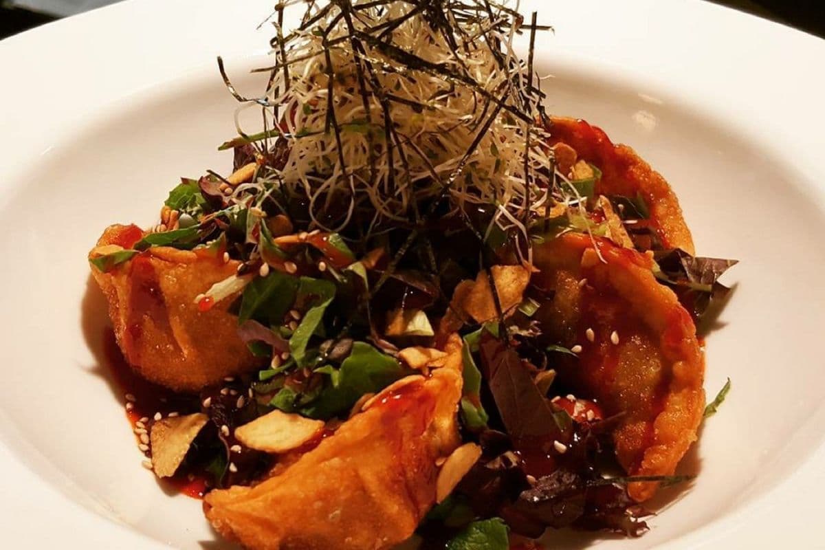 Spicy Deep-Fried Bibim Gyoza (5 pcs)