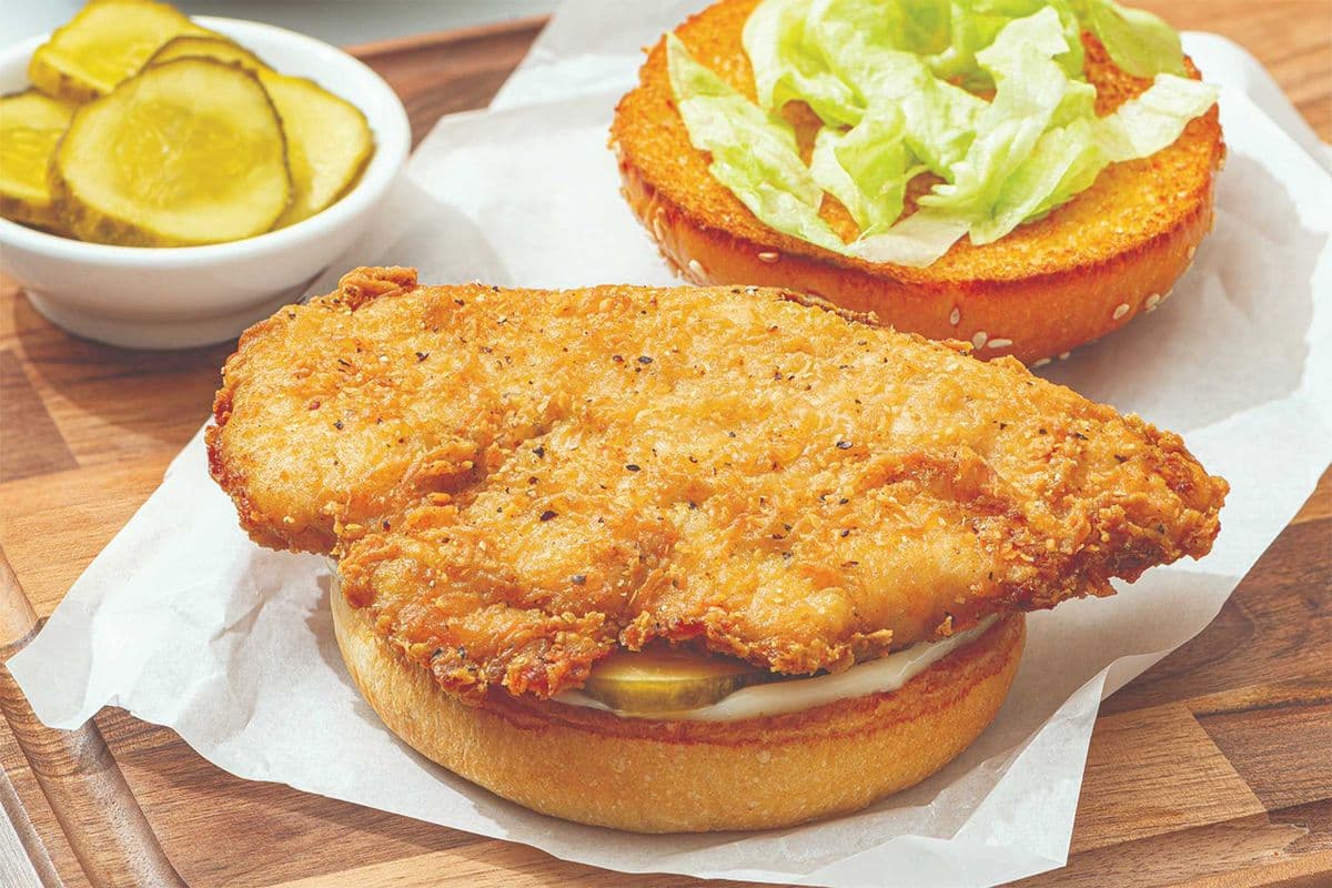 Crispy CHKN Burger