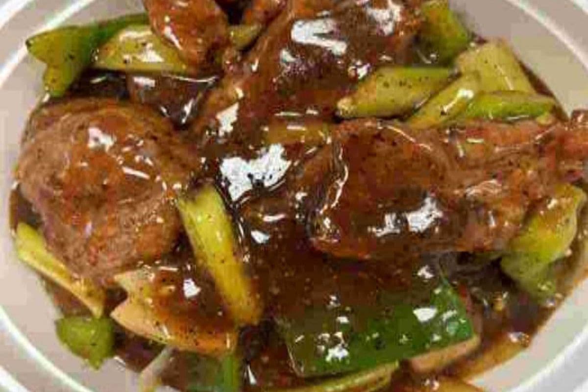 黑 椒 牛 柳 Black Pepper Beef Steak
