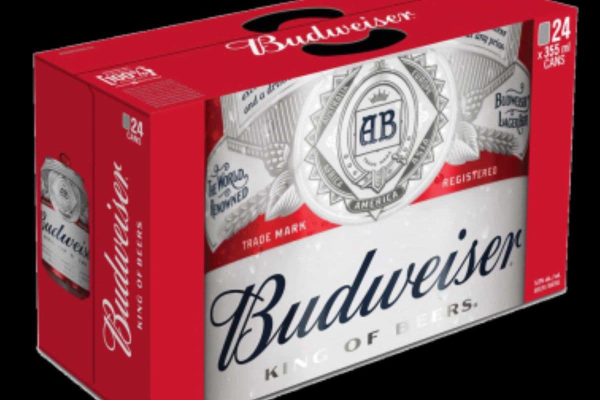 Budweiser Lager - 24x355mL Cans (24 x 355 ml)