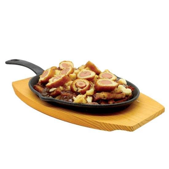 Poutine Pogo Tranché / Sliced Pogo Poutine / Poutine Pogo Tranché / Sliced Pogo Poutine