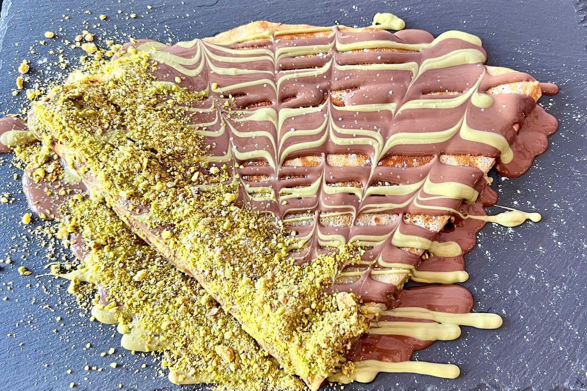 Crêpe Pistache Kataifi