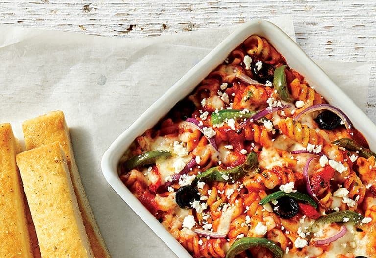 Regular Mediterranean Vegetable with Breadsticks