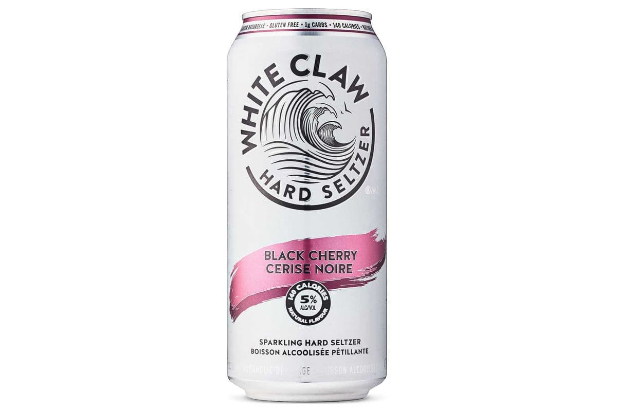 White Claw Hard Seltzer Black Cherry (1 x 473mlk)