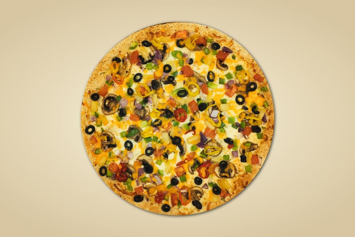 34. 8" Personal Veggie Fans Pizza