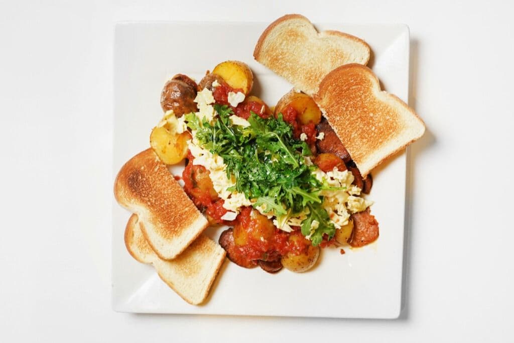 Chorizo Scramble