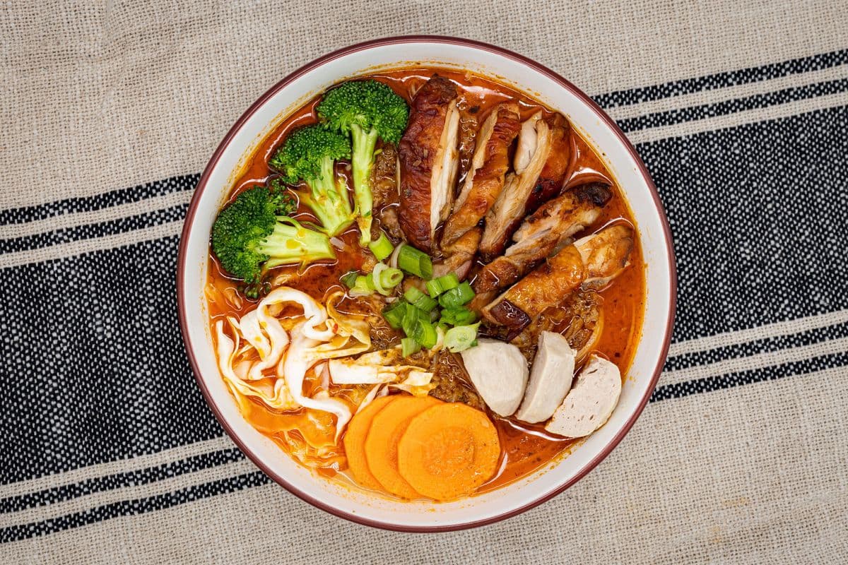 P11. Laksa Chicken Noodle Soup