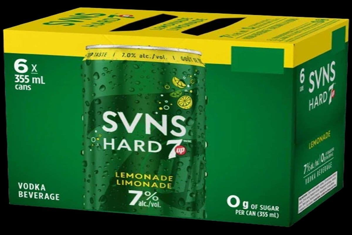 113986. SVNS HARD 7UP LEMONADE 6X355ML (1 x 6pc)