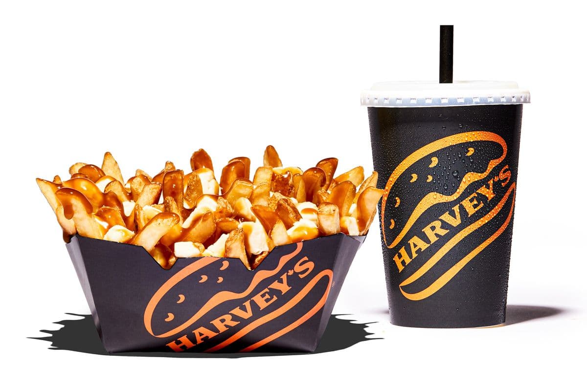 Regular Classic Poutine with 20 oz Soft Drink