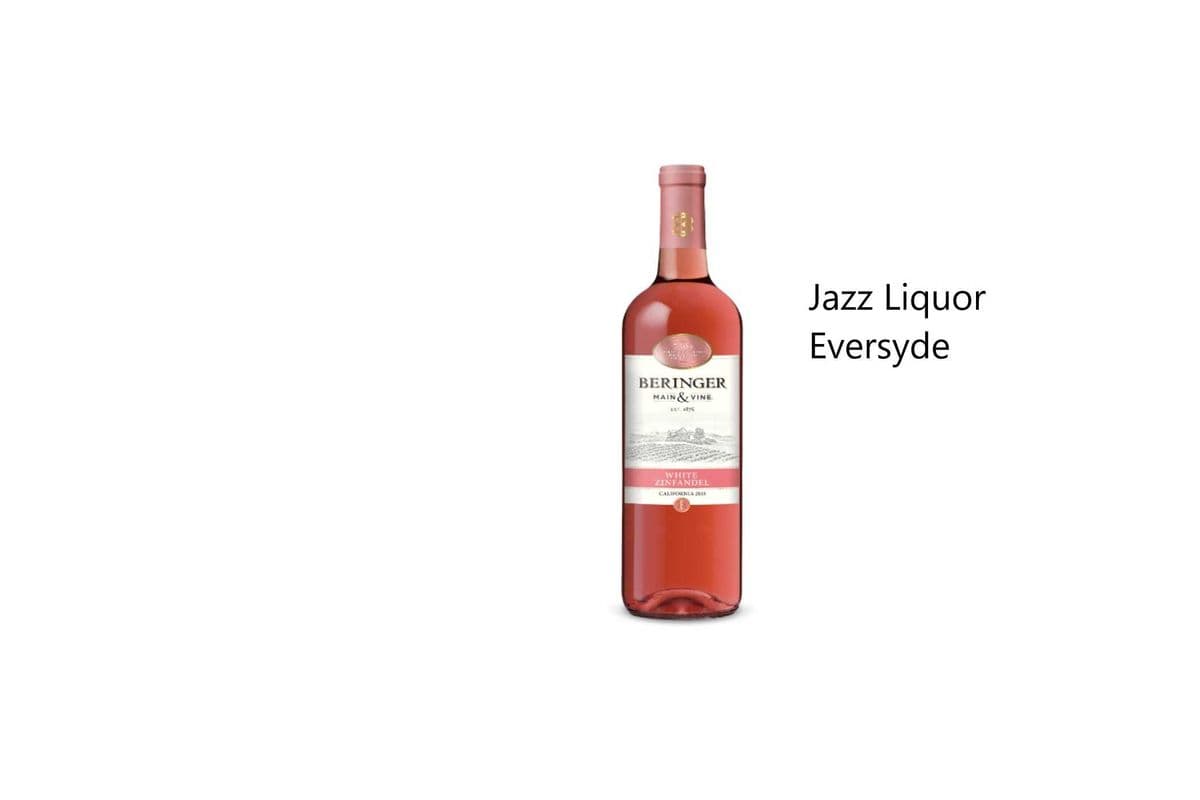 BERINGER MAIN & VINE WHITE ZINFANDEL (1 x 750ML )