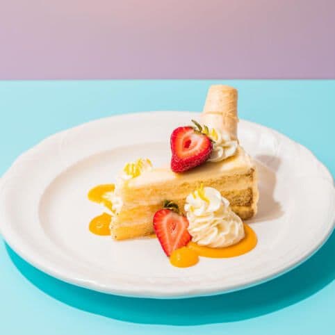 Lemon Mousse Cake