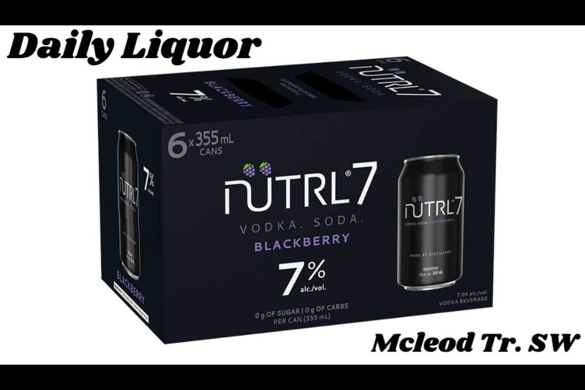 NUTRL 7% BLACKBERRY 6CANS (1 x 6 CANS)