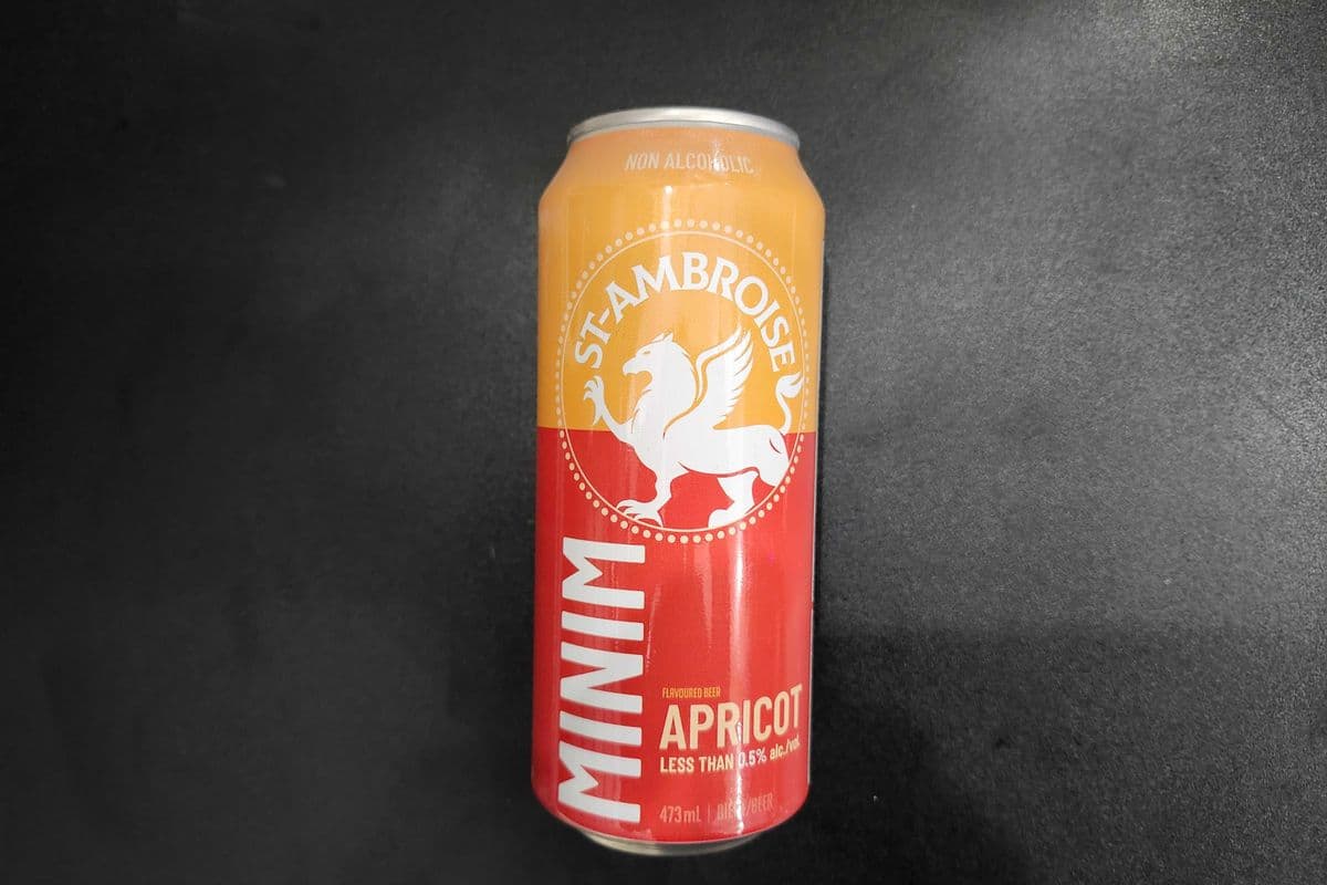 <0%> Bière SansAlcool St-amboise MINIM Abricot 473ml