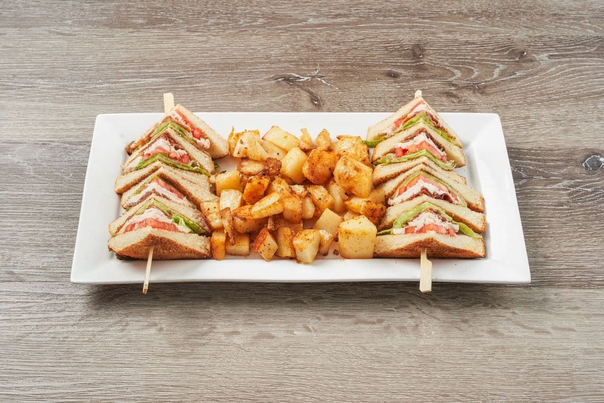 Turkey Triple Decker Club Sandwich
