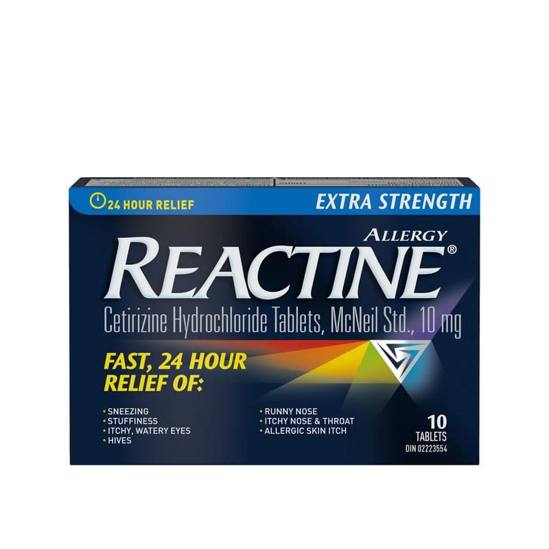 Reactine Tablets Extra Strength (10 ct)