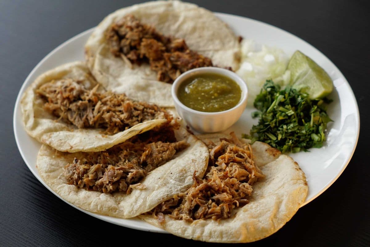 4 Tacos Carnitas (Pulled Pork)