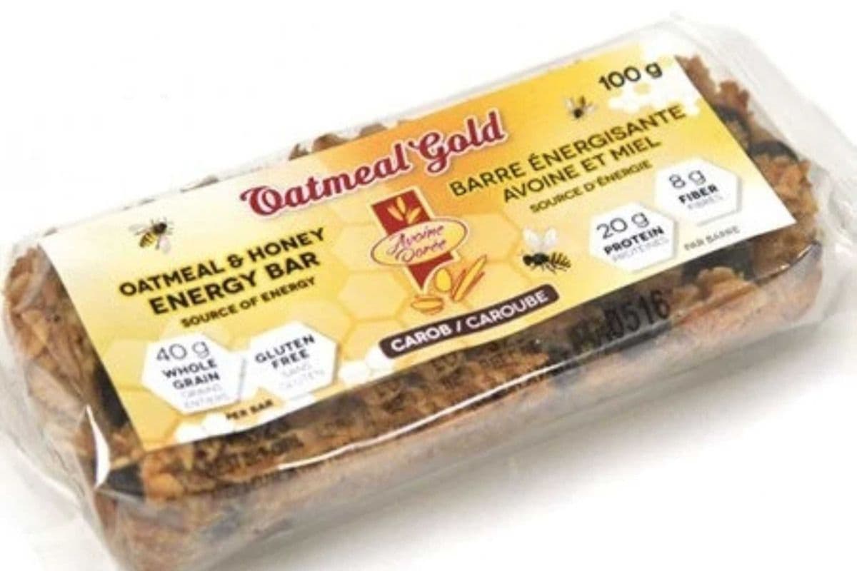 Oatmeal and Honey Energy Bar