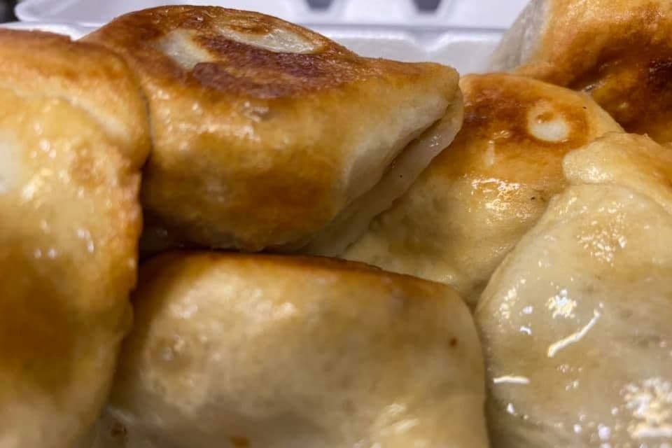 1. Grilled Pork and Vegetable Dumplings (10 pcs)