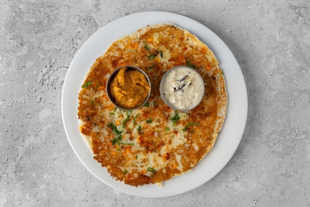 Vegetable Uttapam