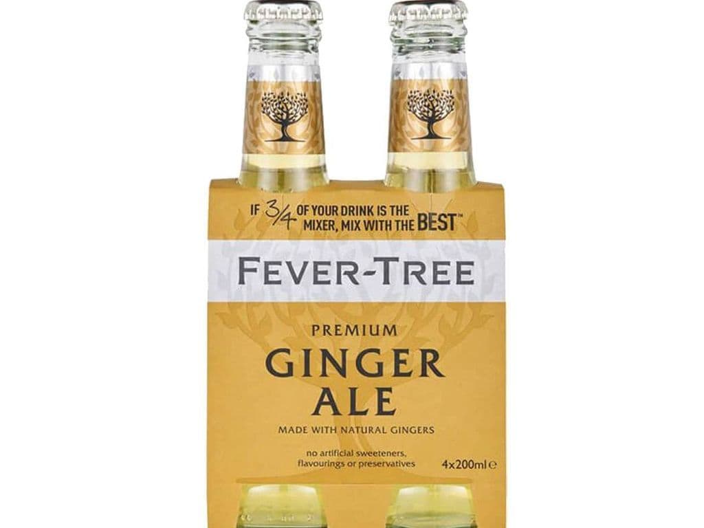 FEVER TREE GINGER ALE 4X200ML