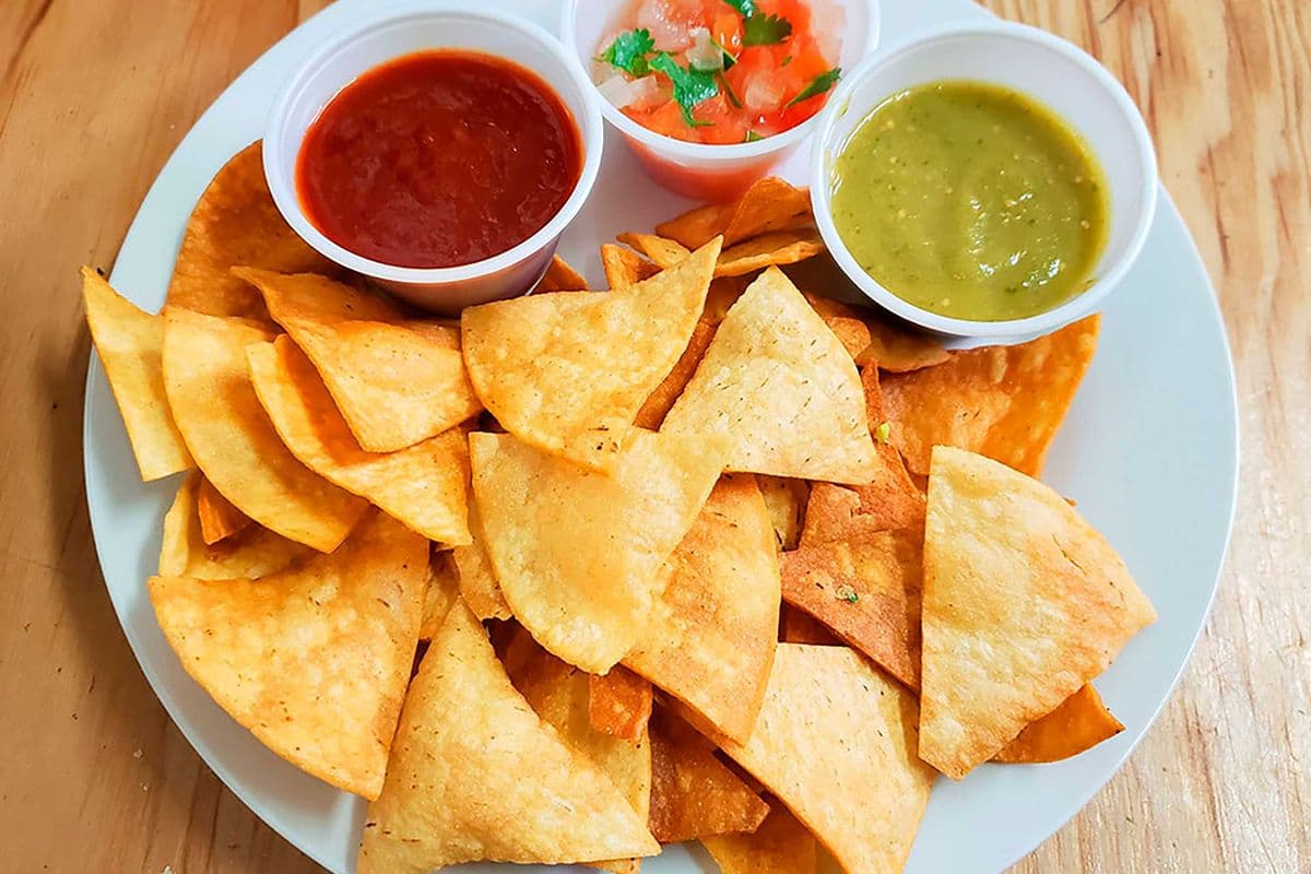 * Tortilla chips