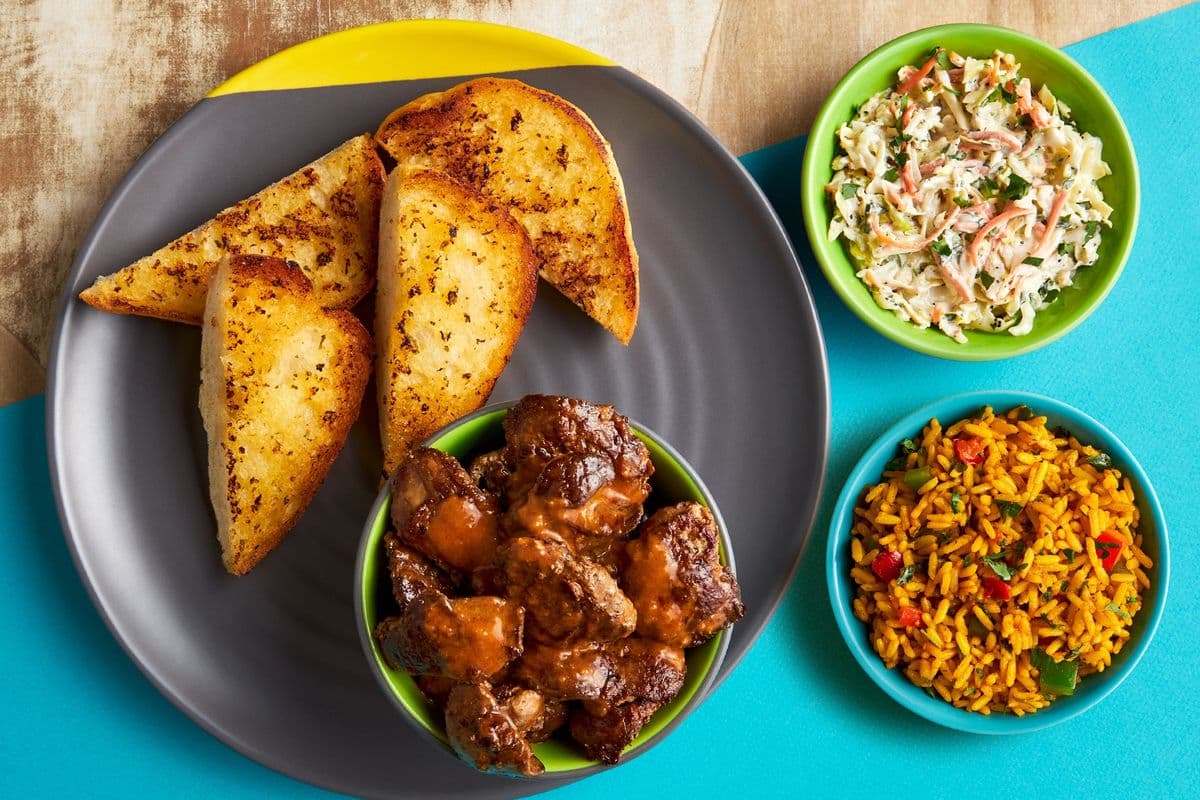 Grilled Chicken Livers with Two Regular Sides