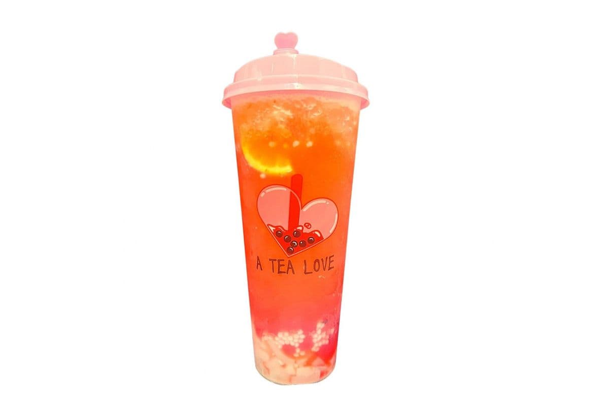 Dragon Fruit Tea with Calamansi