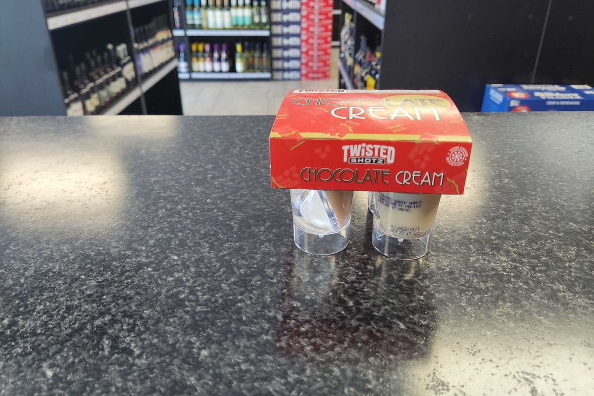 Twisted Shotz- Chocolate Cream (4 x 30 ml)
