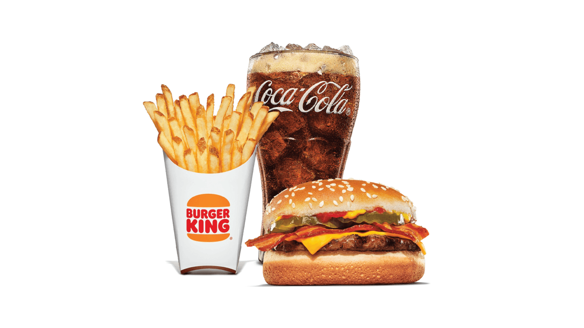 Bacon Cheeseburger Large Combo