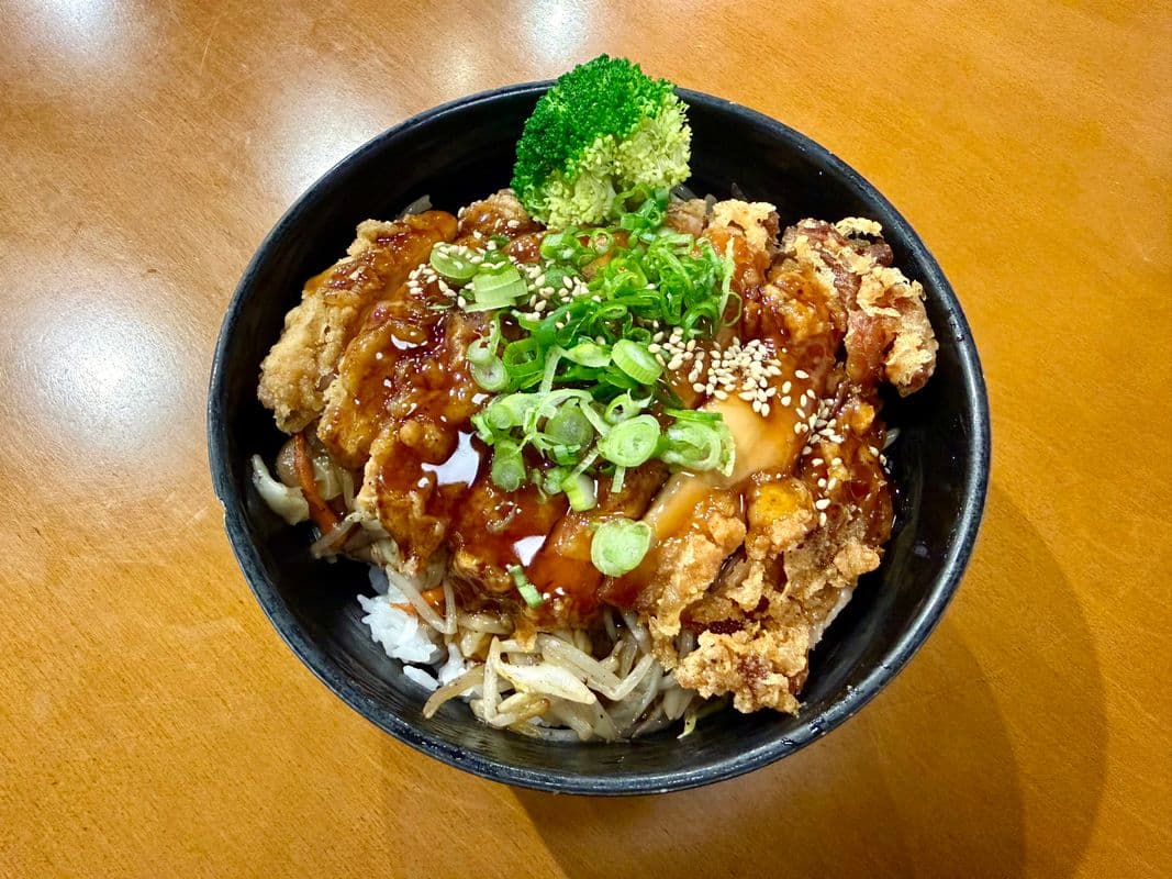 Crunchy Chicken Teriyaki Don