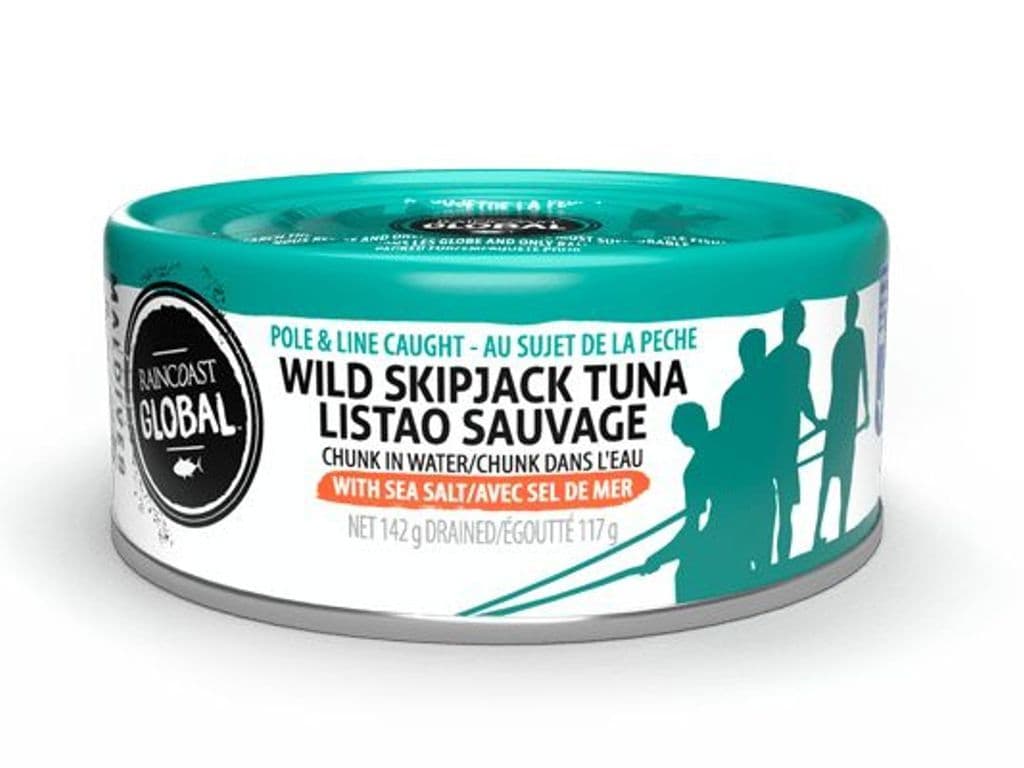 RAINCOAST SKIPJACK TUNA SEA SALT 142G