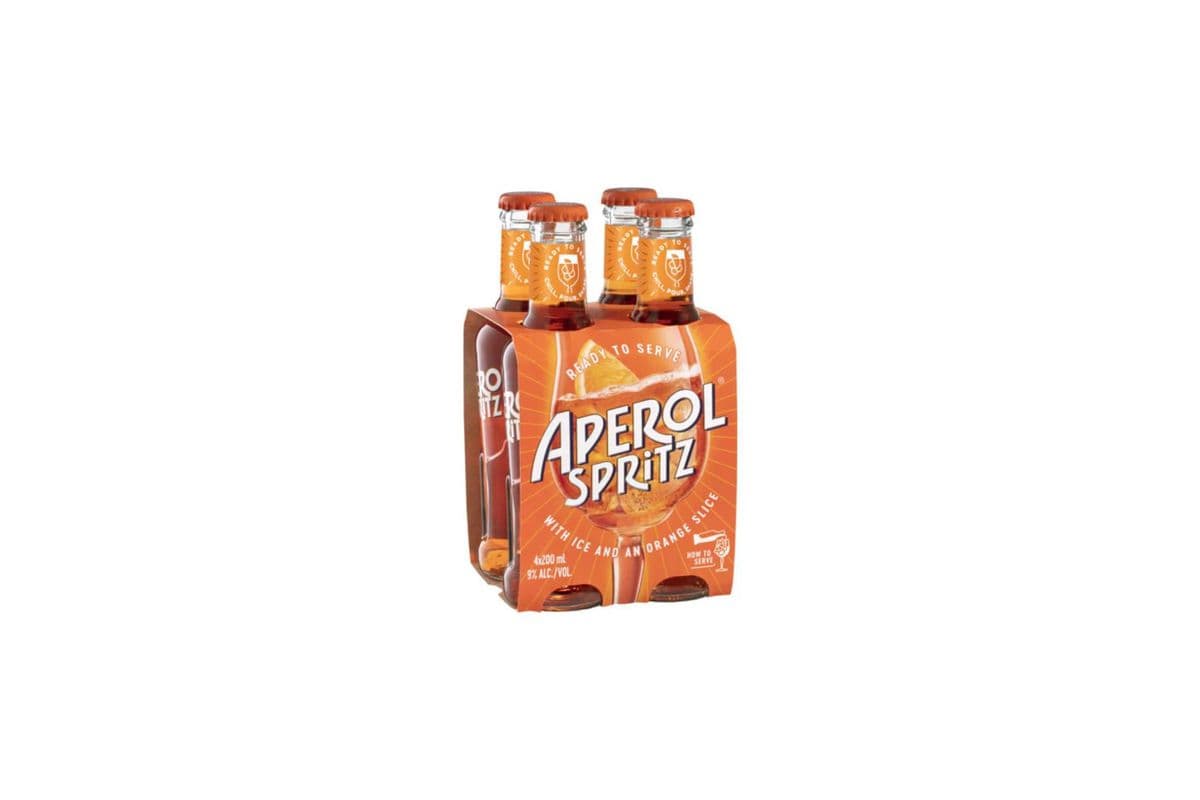Aperol Spritz Ready To Drink (4 Btls) (4 x 200ML)