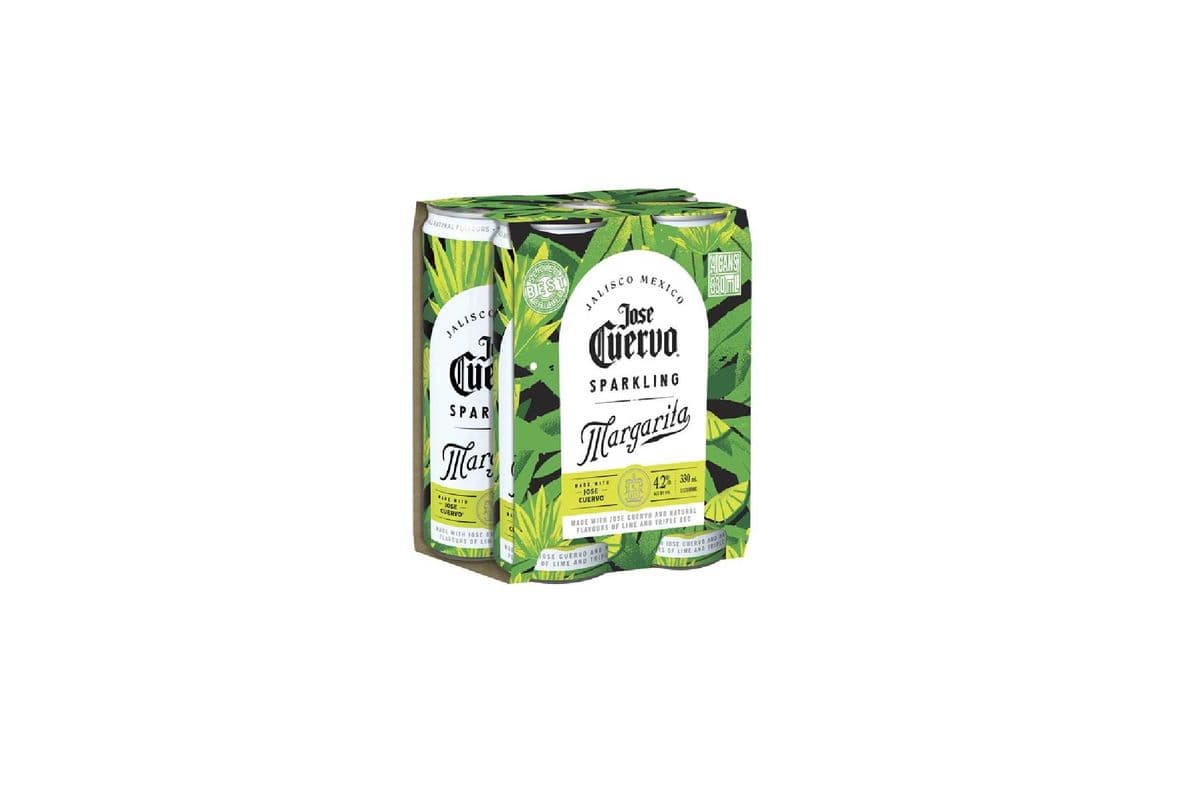 Jose Cuervo Lime Margarita Cooler 4Pk (1 x 4x355ML)