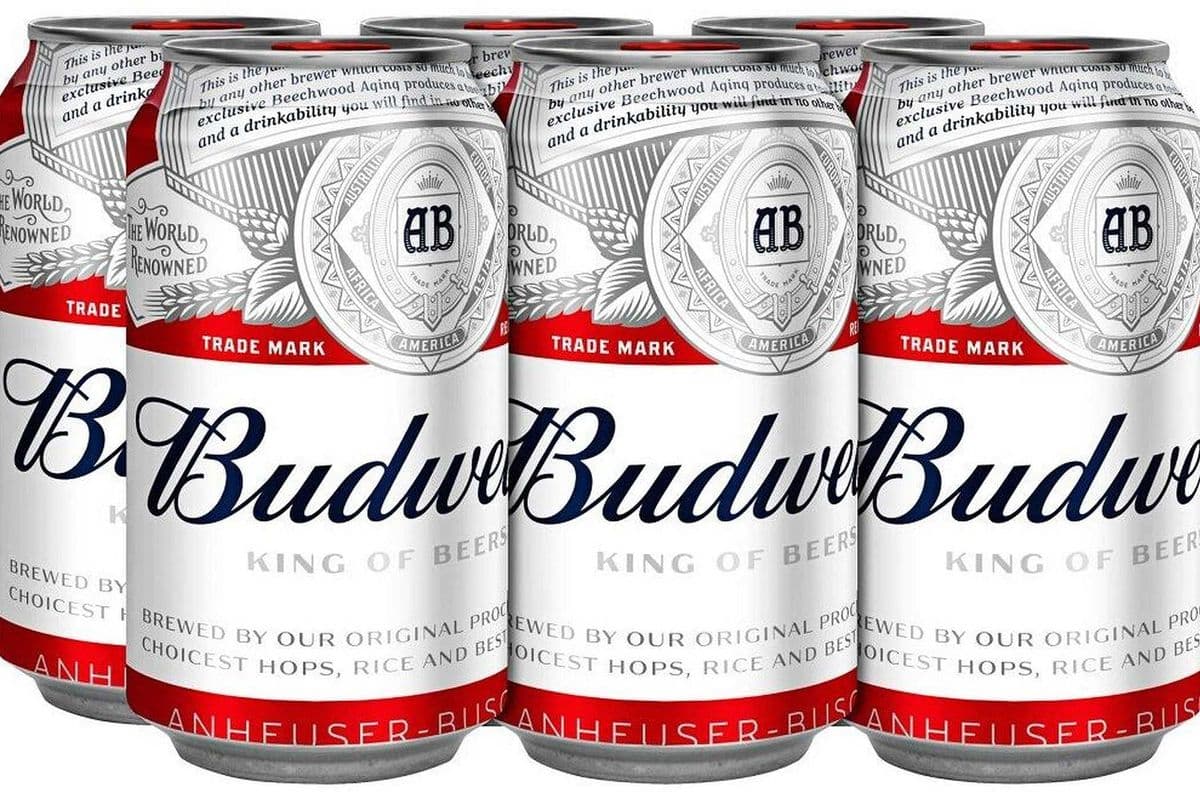 Budweiser Lager - 6x355mL Cans (6 x 355 ml)