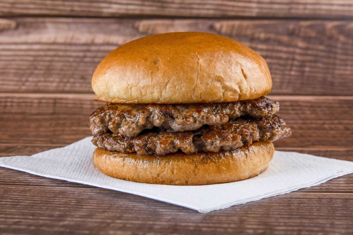Double Hamburger (No Cheese)