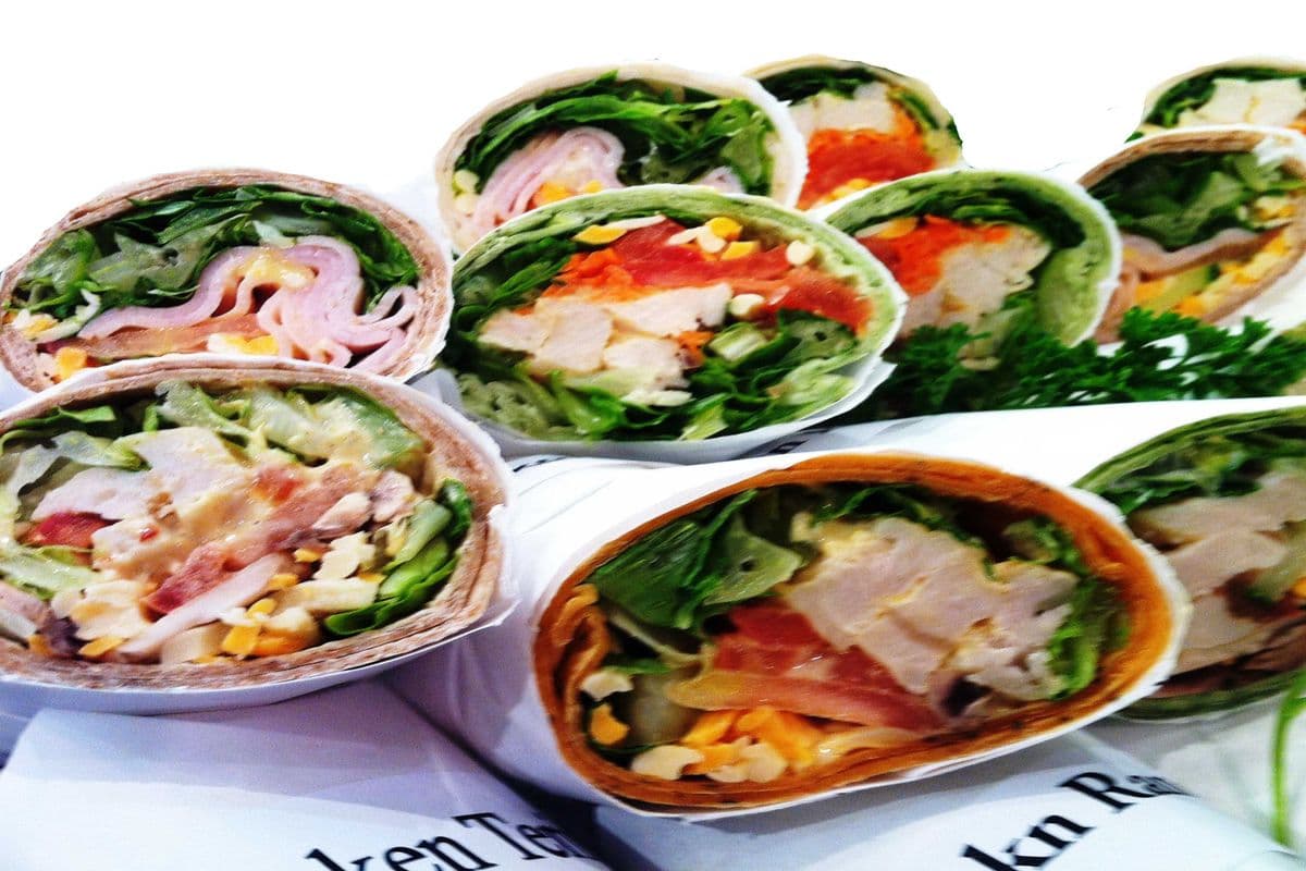 Honey Garlic Meatball Wrap