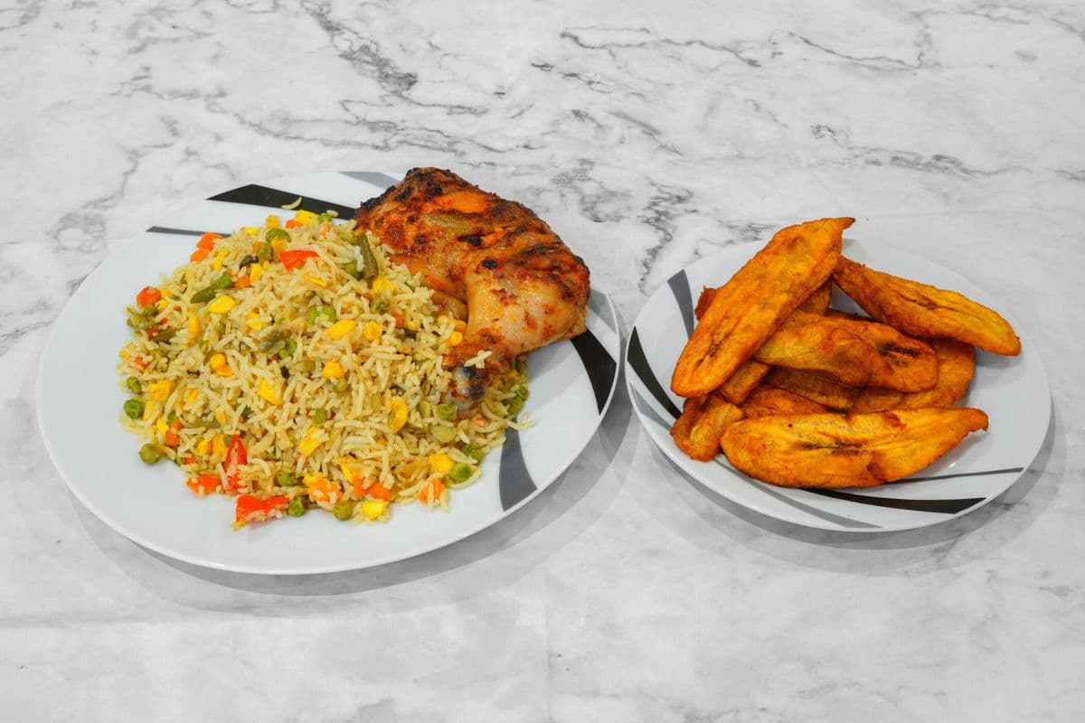 Fried Rice Super Combo (Two Sides + One Drink)