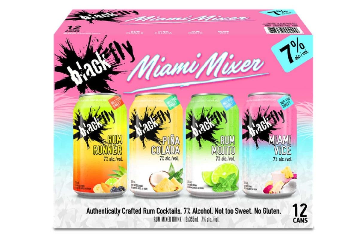 Black Fly Miami Mixer (12 x 355ml)
