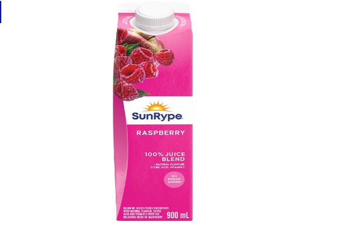 SunRype RASPBERRY Juice (900 ml)