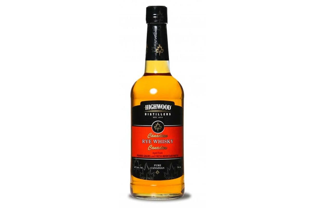 Highwood Pure Canadian Rye 750ml (1 x 750 ml)