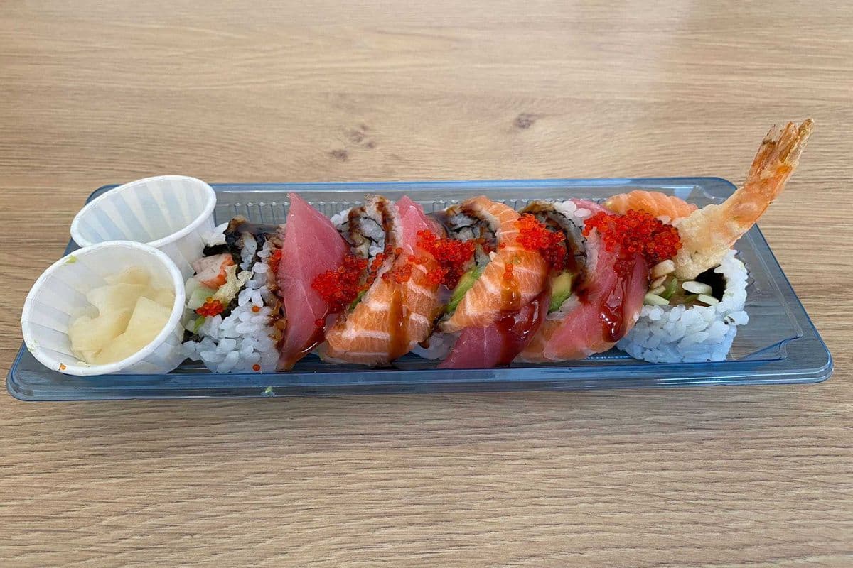 Red Orange Dragon Roll (5 pcs)
