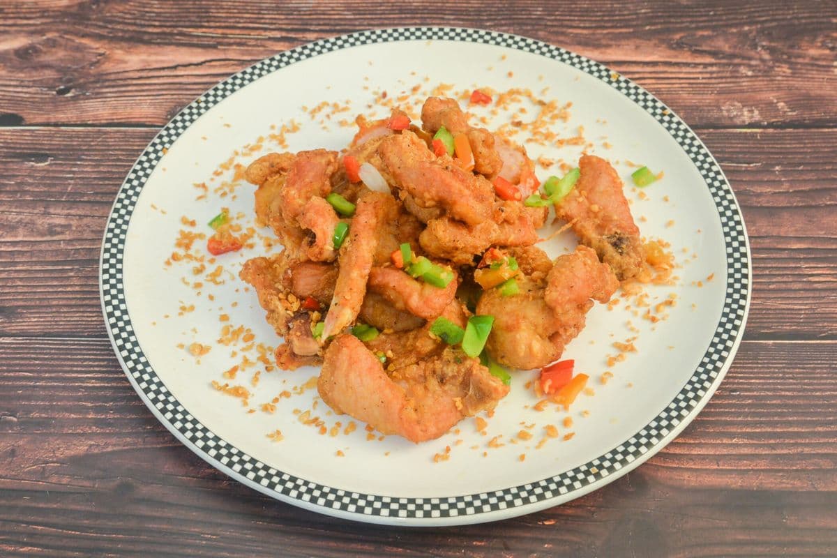 101. Dry Seasoned Pork Chop with Five Spice Salt