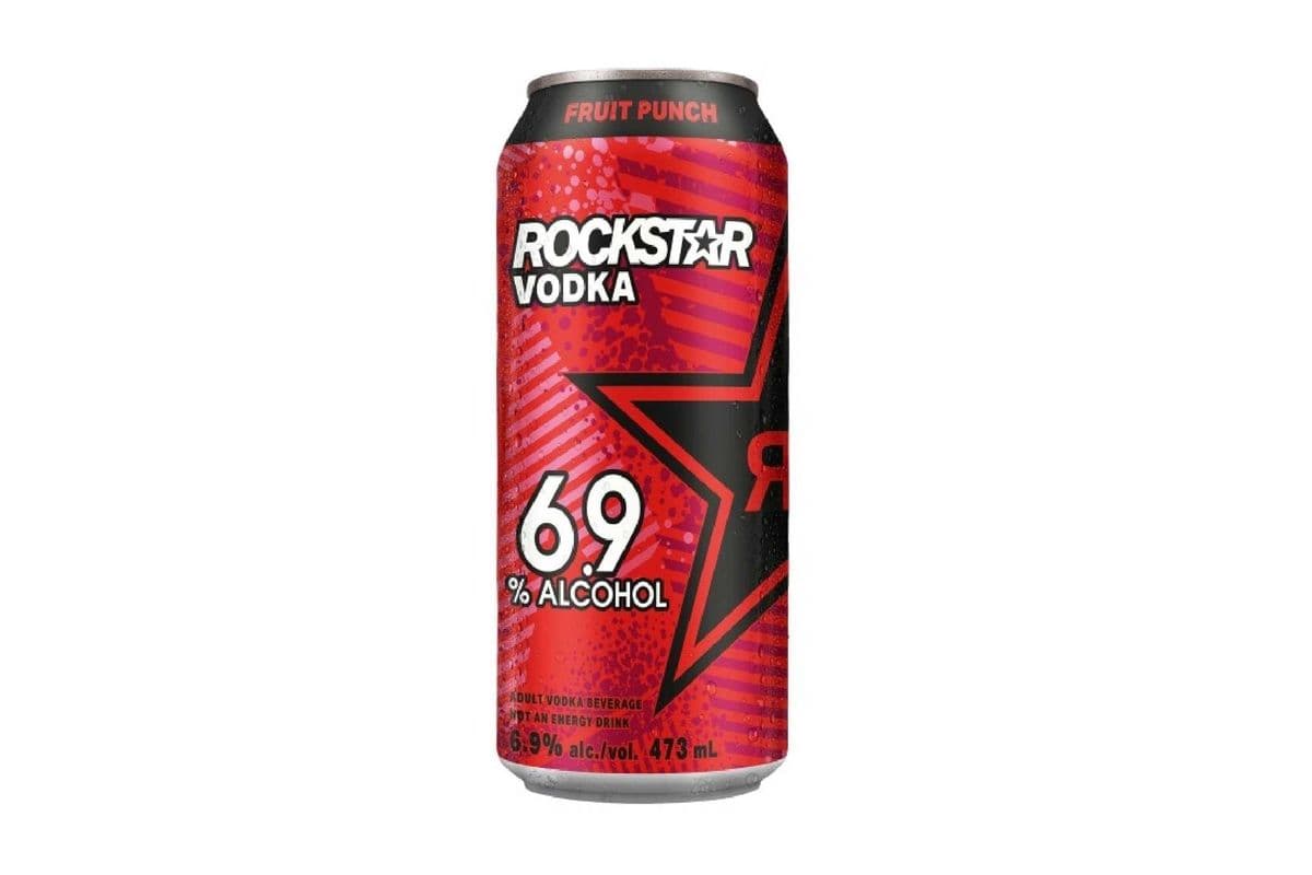 Rockstar Vodka Fruit Punch (1 x 473 ml Tall Can)