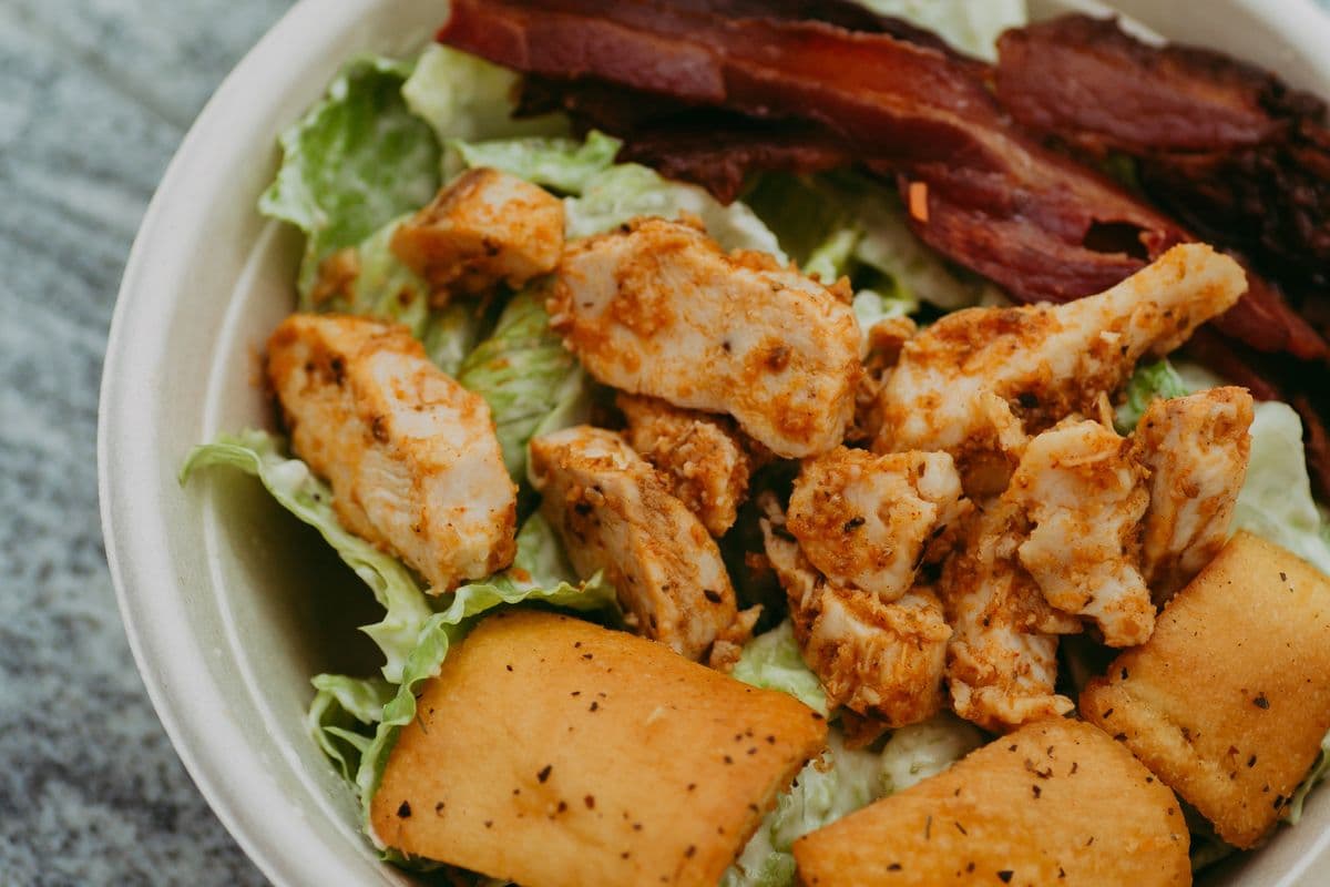 Cajun Chicken Caesar Salad