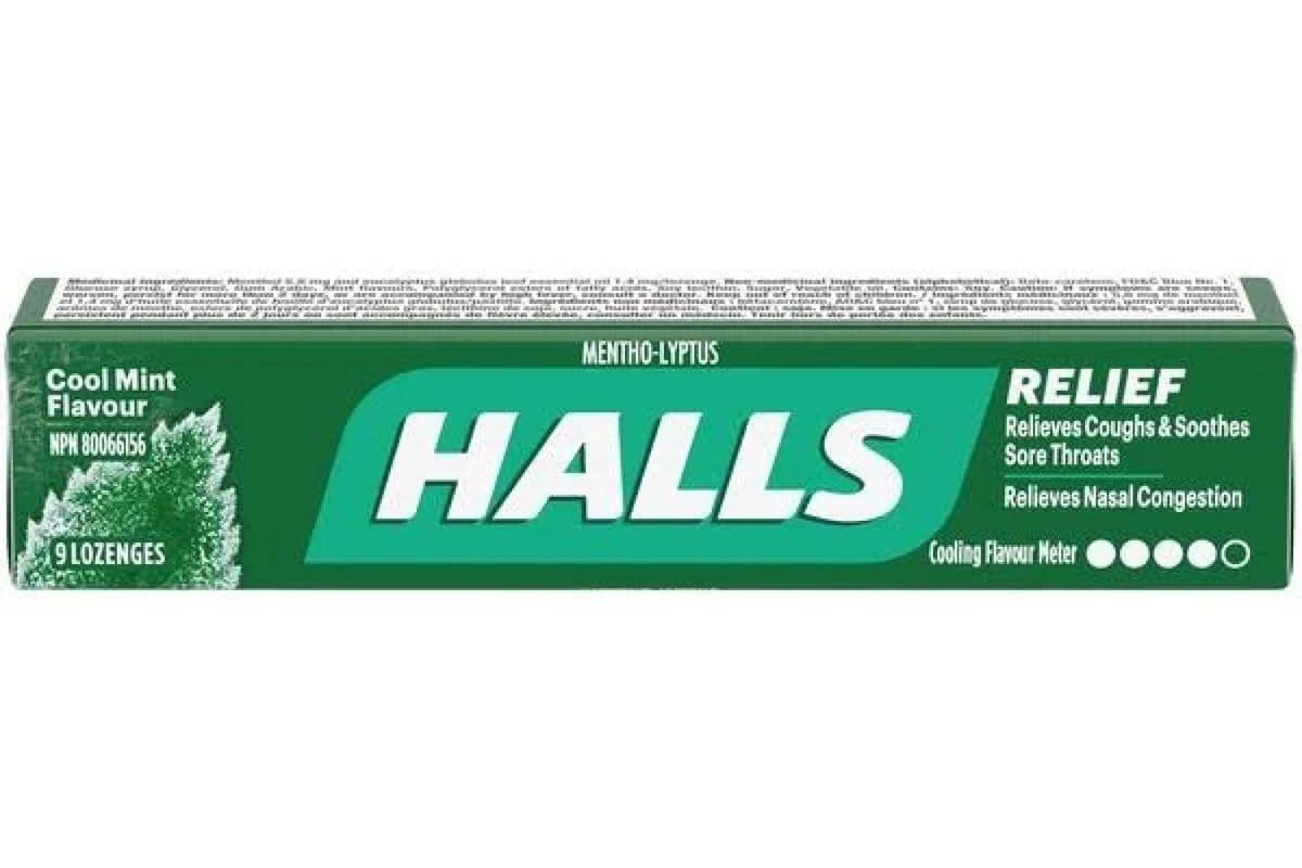 Halls Cool Mint/9 Lozenges