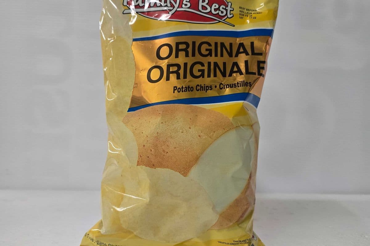 Family's Best Original Potato Chips 130g (130g)