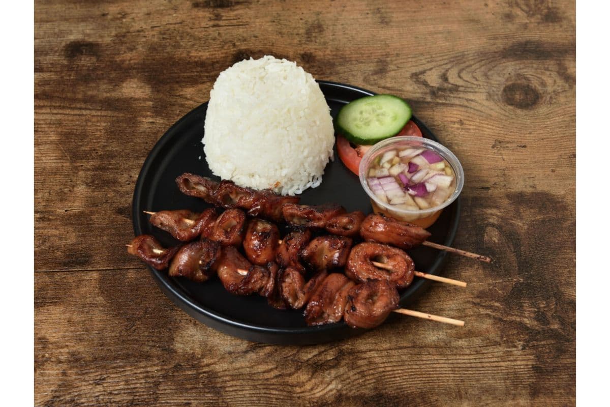 Pork Isaw Rice
