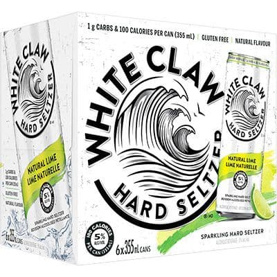 White Claw Lime, 6 x 355 ml