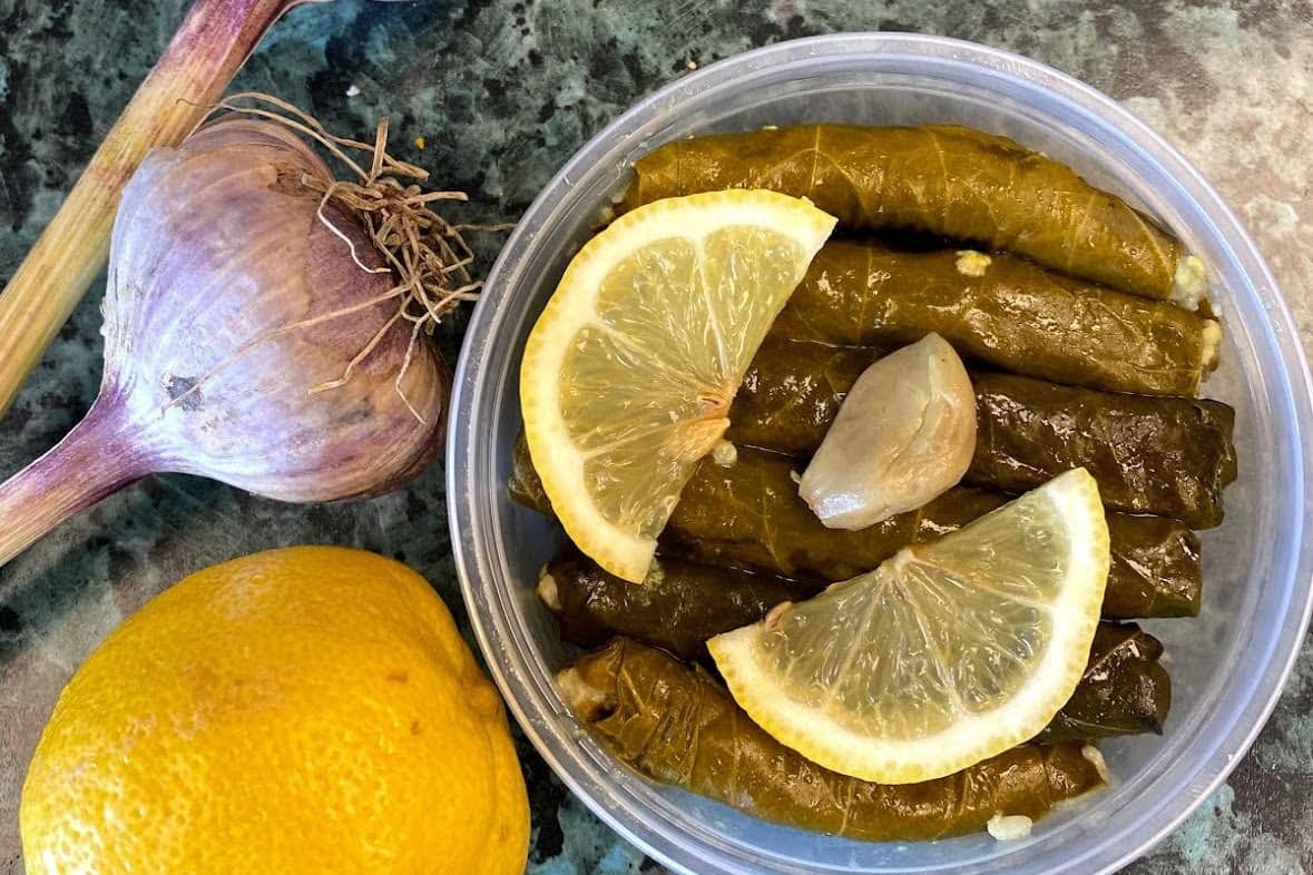 Stuffed Grape Leaves
