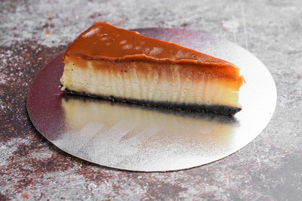 Salted Caramel Cheesecake Slice